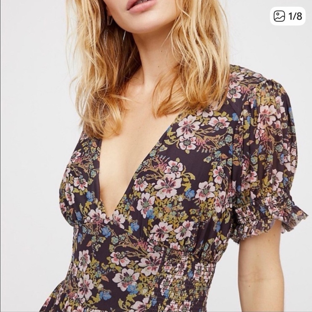 Free People Lost in Love Maxi Dress Size S